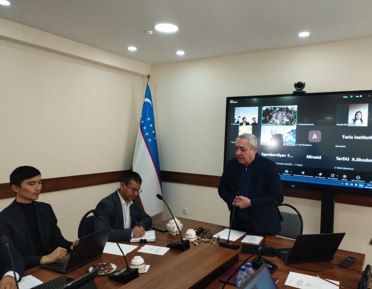 “Yosh olimlarning milliy harbiy tarix bo‘yicha birinchi o‘qishlari” umummilliy ilmiy yig‘indan lavhalar