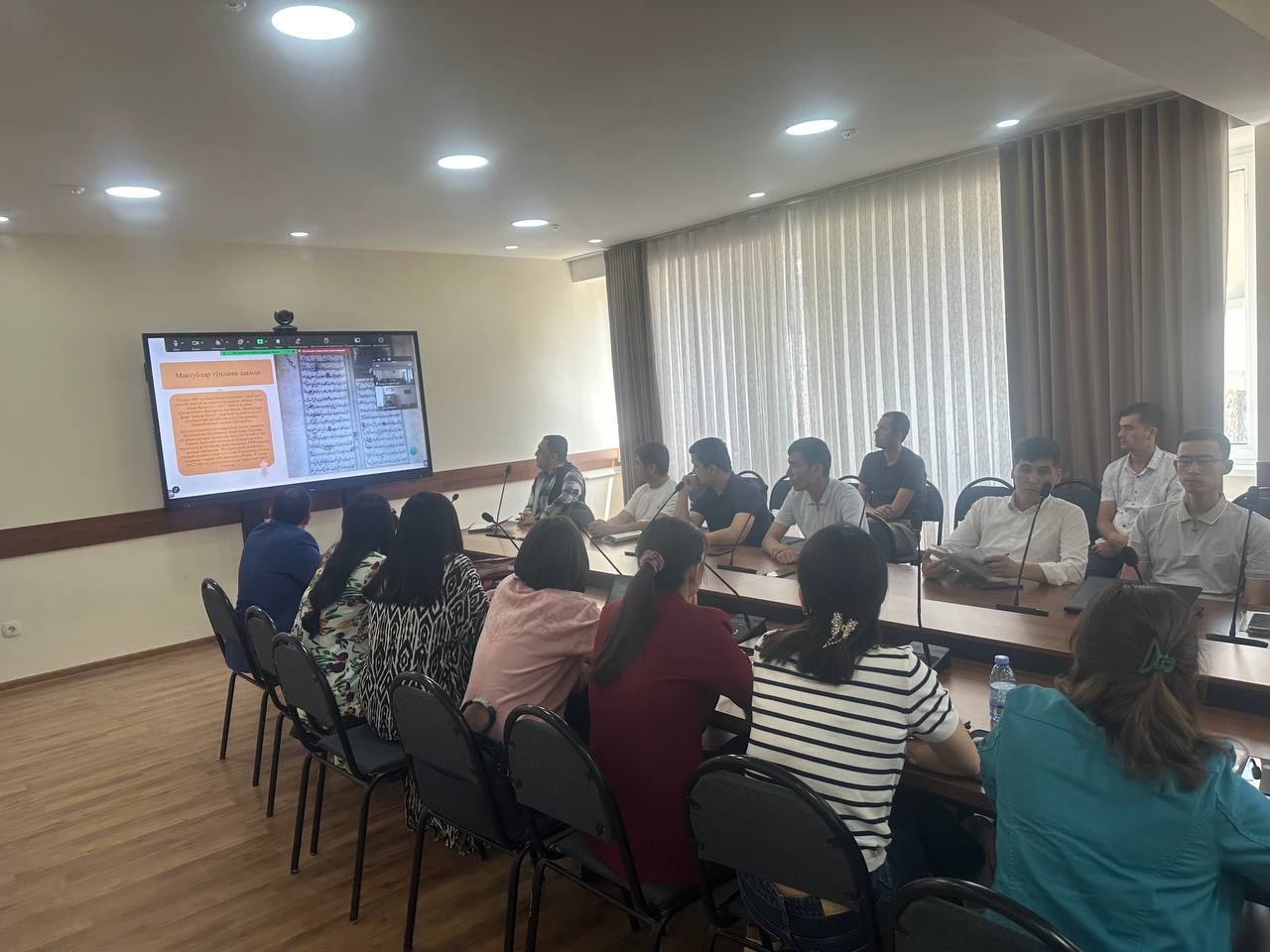 Tarix Instituti Yosh olimlari Kengashining navbatdagi ilmiy yigʻini