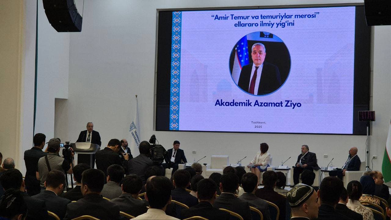“Amir Temur va Temuriylar merosi” ellararo ilmiy yig‘ini