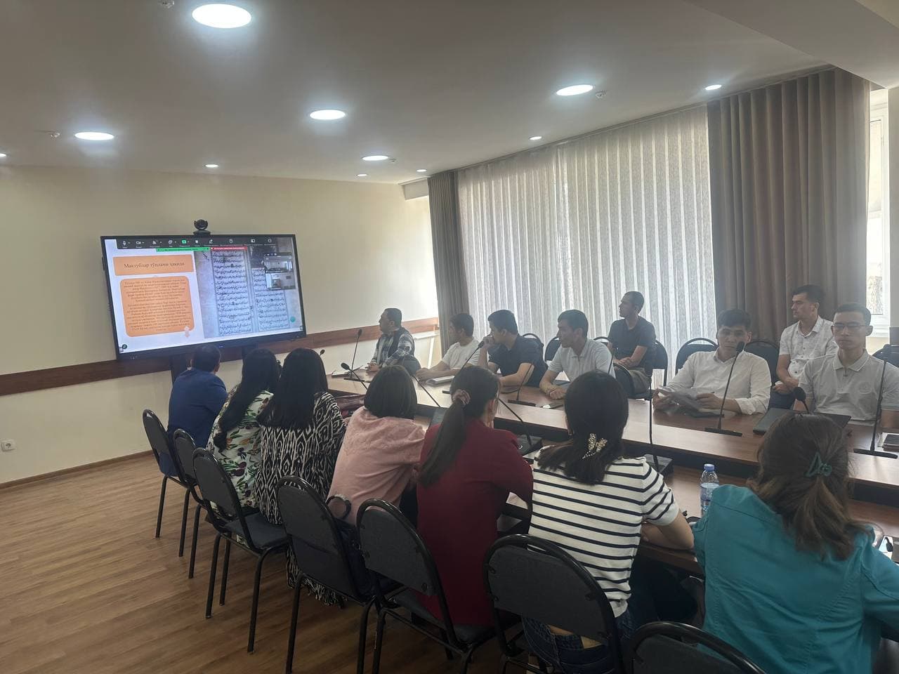 Tarix Instituti Yosh olimlari Kengashining navbatdagi ilmiy yigʻini