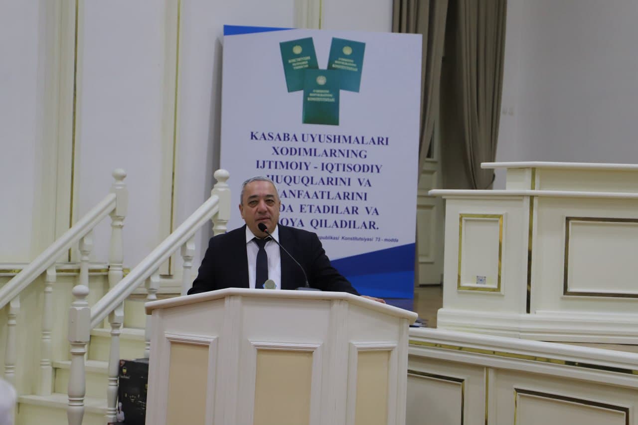 O‘zbekiston kasaba uyushmalari 120 yillik to‘yi yurtimizda keng nishonlanmoqda