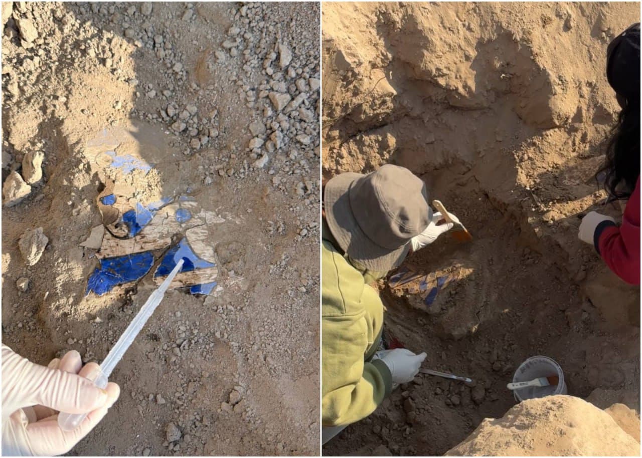 Qanqa shahristonida 10–11-asrlarga oid devoriy suratlar topildi